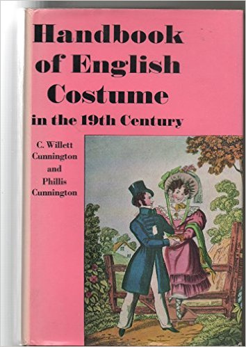 Handboek van Engelse kostuums in de 19e eeuw