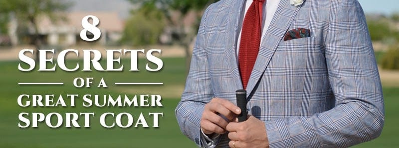 Les 8 secrets d'un superbe manteau de sport d'été