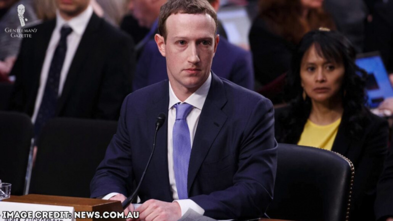 Mark Zuckerberg en costume [Crédit image : News.com.au]