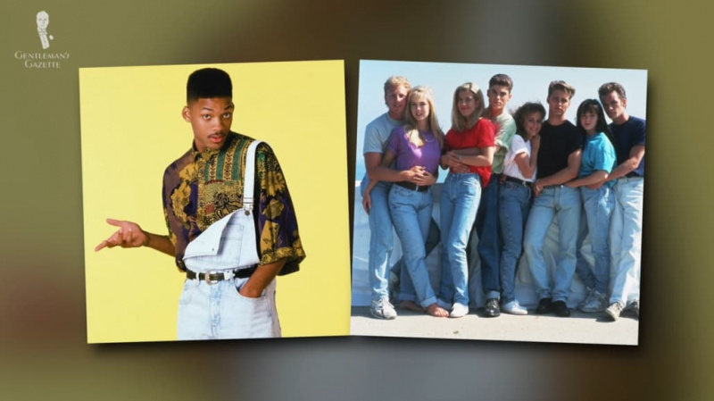 A década de 1990 foi um período quase sinônimo de jeans.