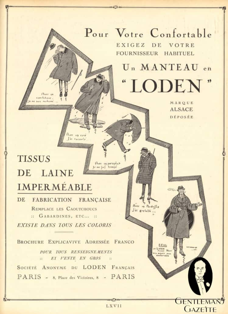 Francouzská móda Loden