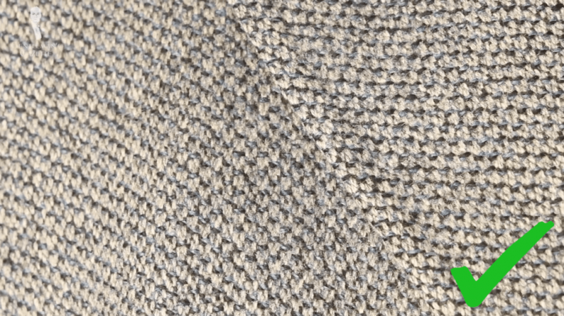 Занимљиво ткање - може се комбиновати са плавом, црном, смеђом и сивом