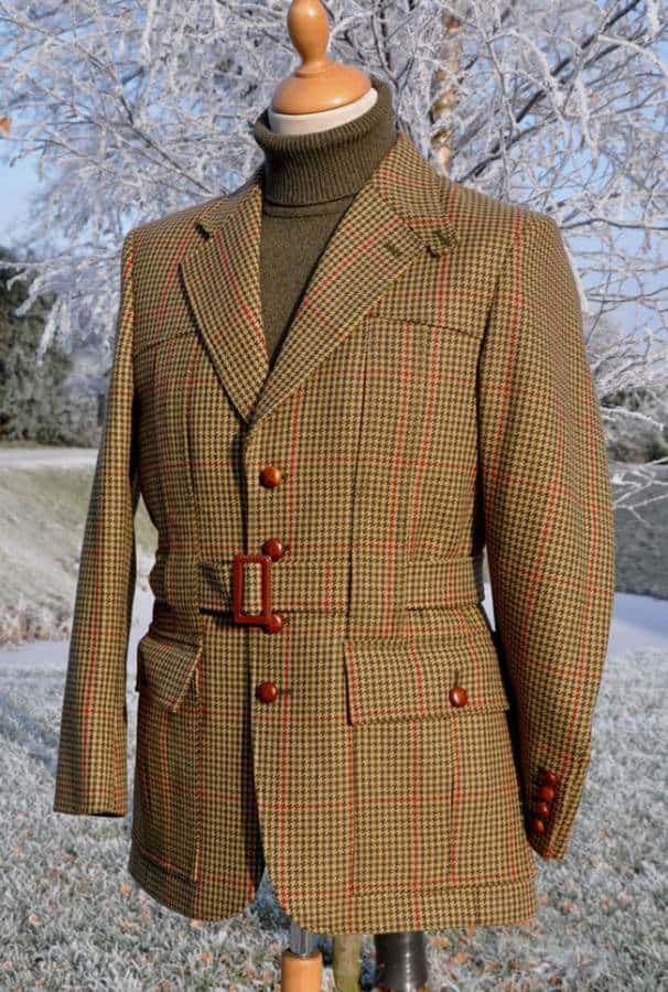 Jaqueta de tweed Norfolk