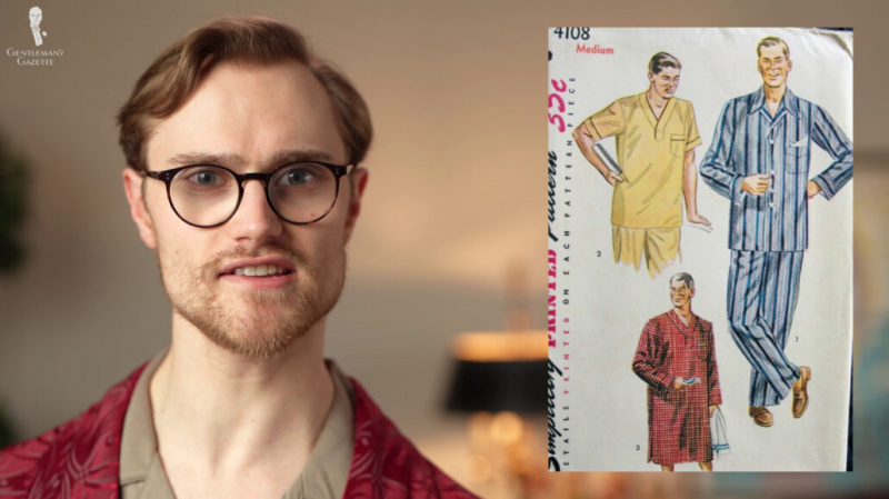 Комплети пиџама из 1950-их.