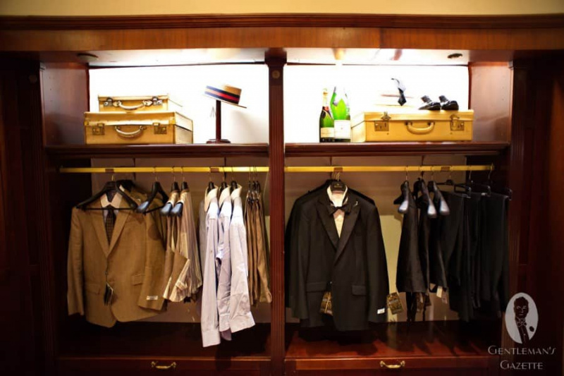 Seleção de roupas para a coleção Gatsby