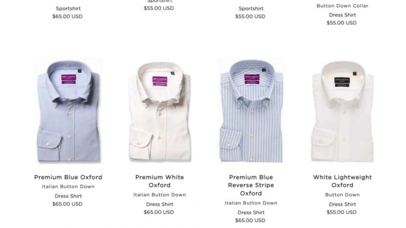 Une sélection de chemises Spier & Mackay.