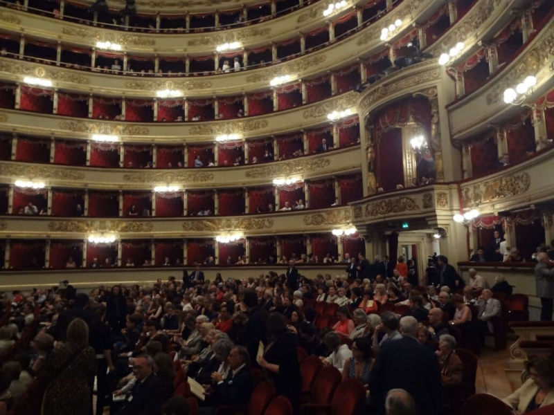 Operagebouw La Scala in Milaan