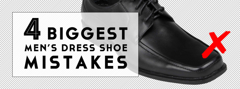 Los 4 errores más grandes con los zapatos de vestir para hombres y cómo evitarlos