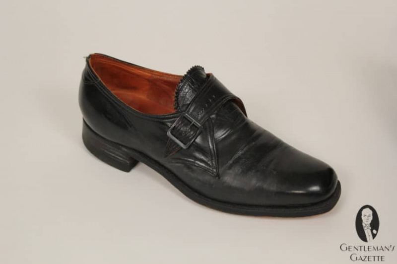 Zapato de punta cuadrada con hebilla de Harry S. Truman