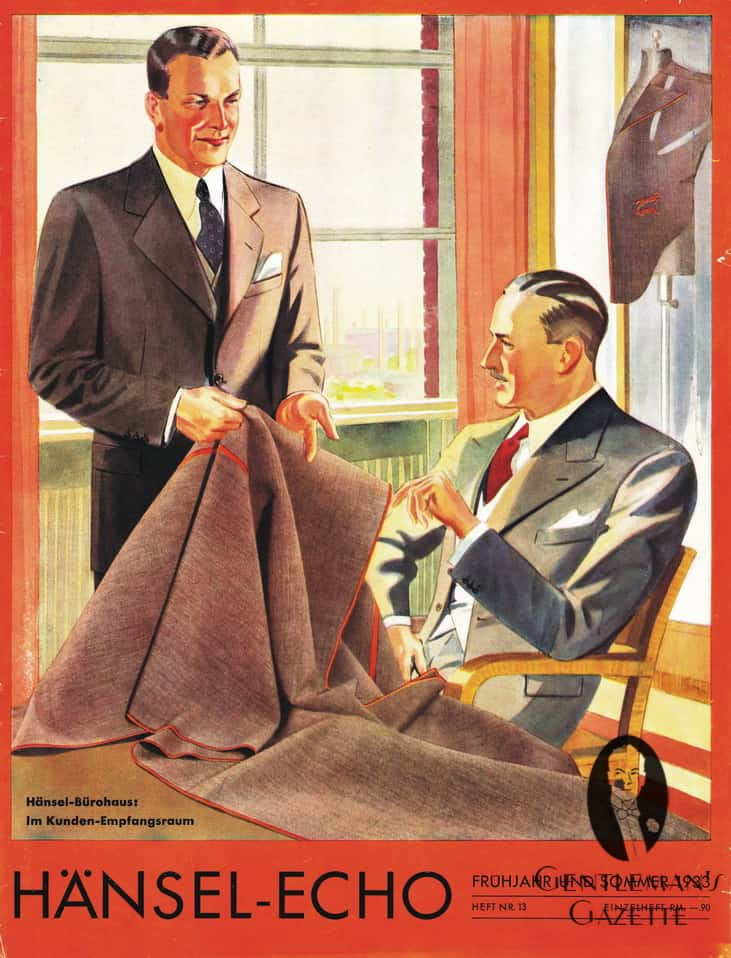 1933 Couverture du magazine Hansel Echo