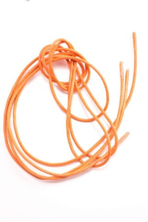 Narančaste vezice za cipele, okrugle luksuzne pamučne vezice od voska, Fort Belvedere