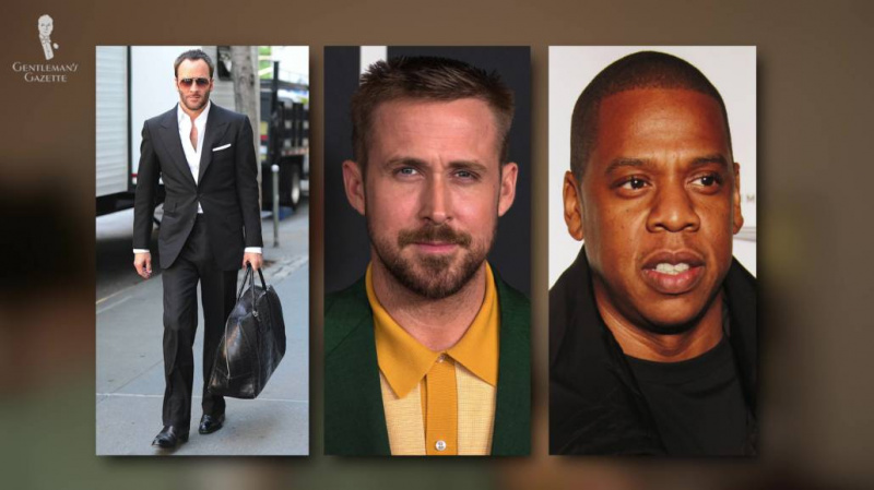 Tom Ford, Ryan Gosling en Jay Z