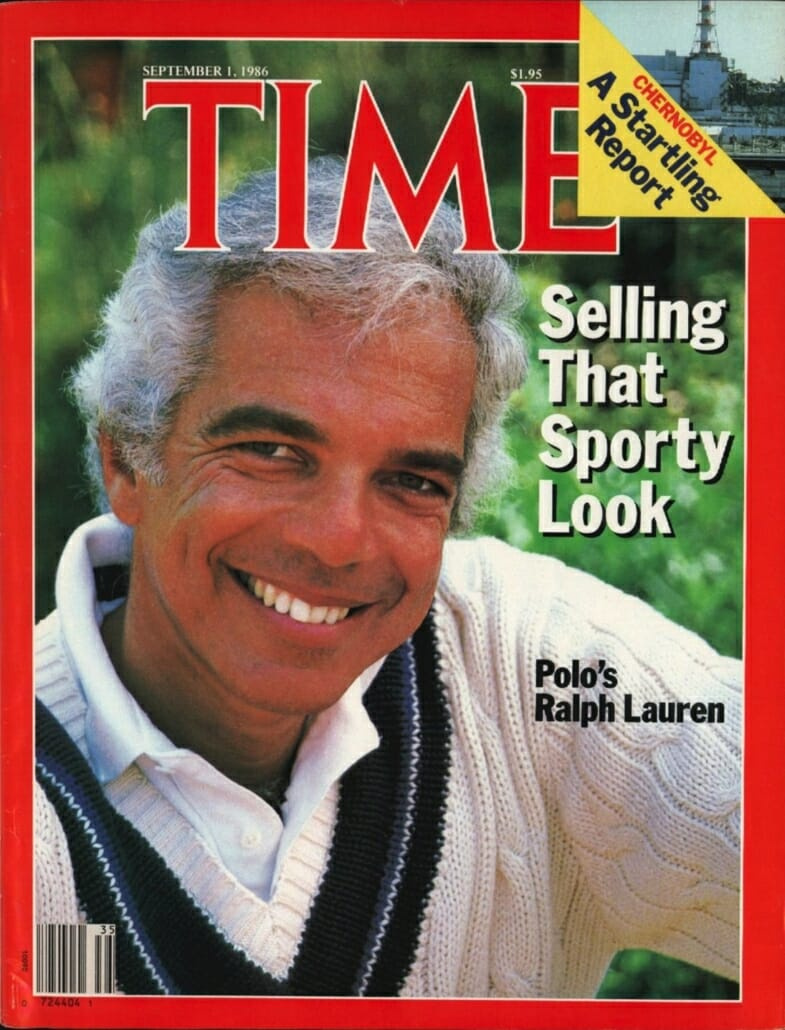 Ralph Lauren på omslaget till Time