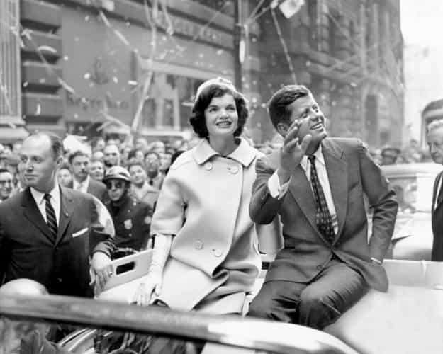 John F Kennedy Jackie Kennedy NYC Broadway Ticker Tape Parade