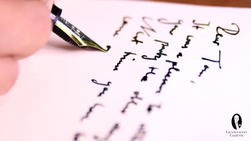 Rukom pisane bilješke imaju više smisla kada su napisane rukom lijepim nalivperom