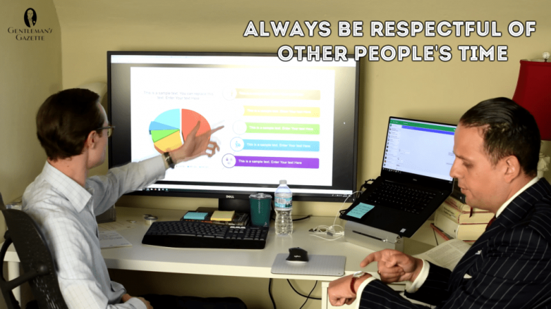 Wees altijd respectvol naar andere mensen