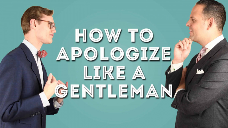 Kaip atsiprašyti kaip džentelmenas – socialinis etiketas atsiprašymui