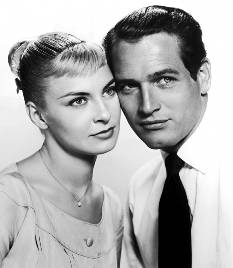 Paul Newman et Joanne Woodward en 1958