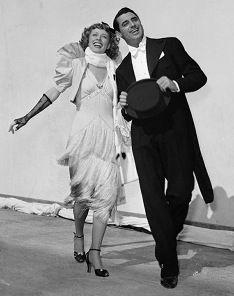 Cary Grant de gravata branca