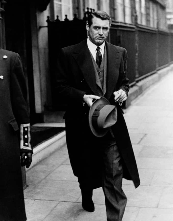 Cary Grant raramente usava chapéu