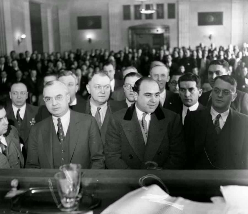 Capone v soudní síni