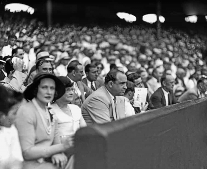 Al Capone au match de baseball 2