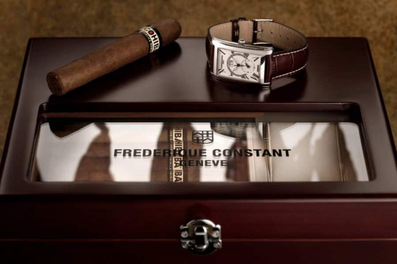 Frederique Constant Humidor and Watch