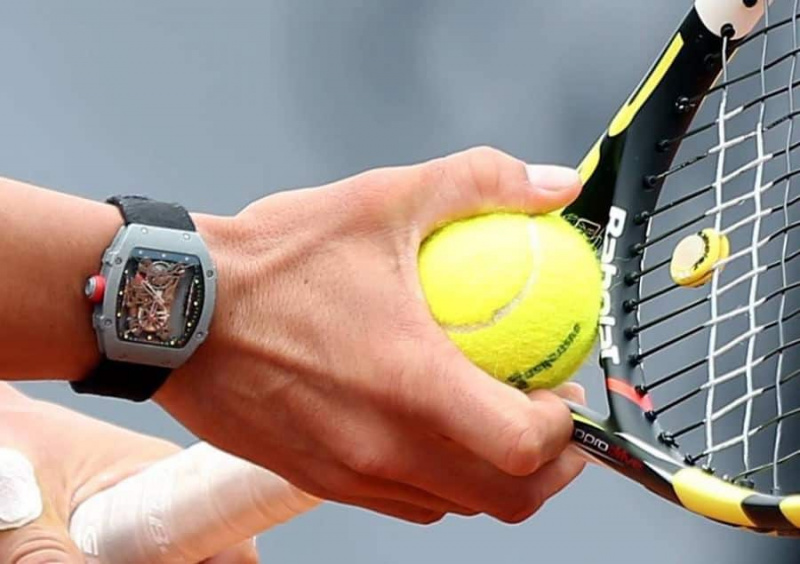 Relógio Richard Mille RM-27-01 usado por Rafael Nadal