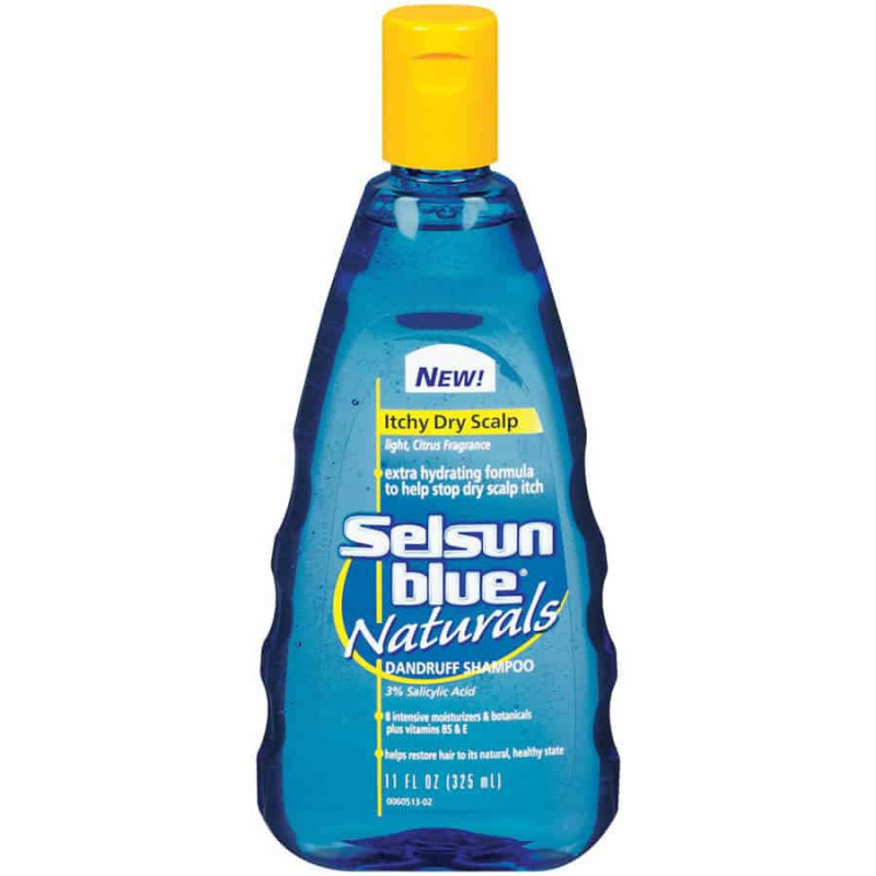 Le shampooing Selsun Blue agit pour combattre les pellicules à la source