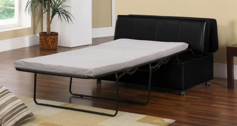 En utdragbar soffa kan vara användbar i hem utan gästrum
