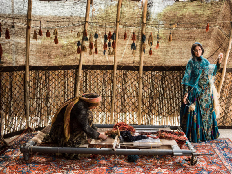 Izrada perzijskog orijentalnog tepiha