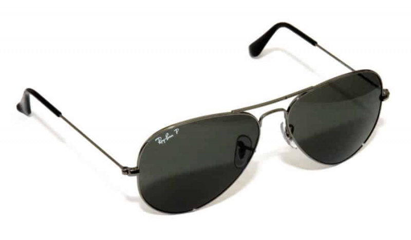 Klasikiniai RayBan Aviator akiniai nuo saulės