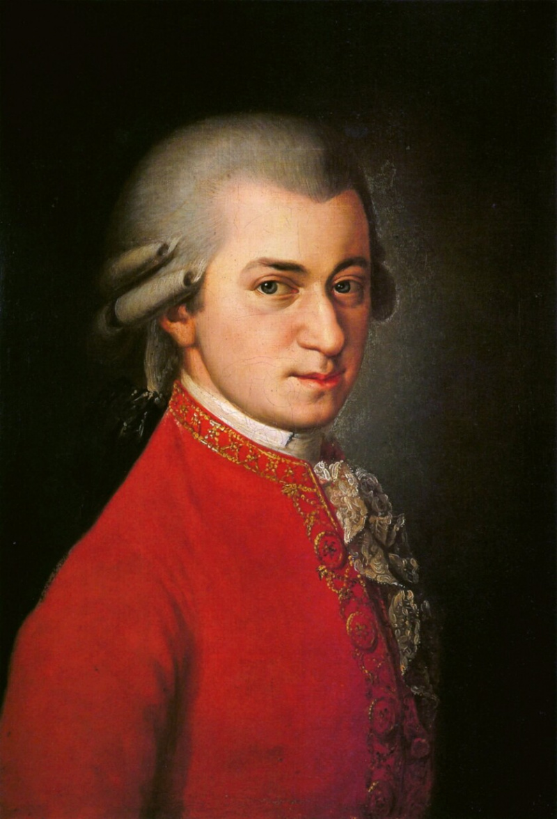 Грациозан портрет елегантног Моцарта
