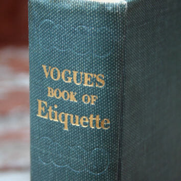 Kniha etikety Vogues