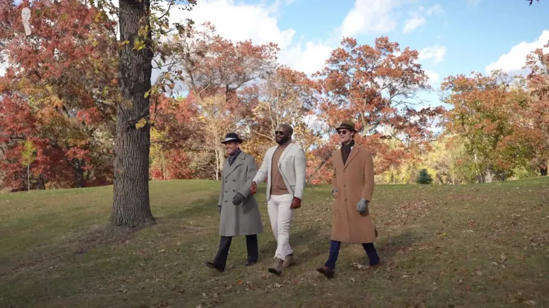Рафаел, Кајл и Престон у својим свежим одевним комбинацијама. Шта мислите који комади су направљени по мери?