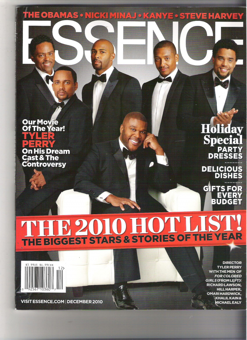 Six hommes noirs dans des ensembles Black Tie apparaissent sur la couverture de l