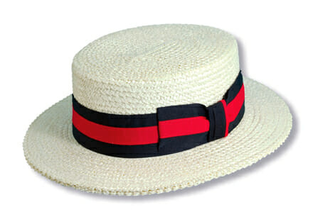 Chapéu de velejador Sennit com bandolete do clube.