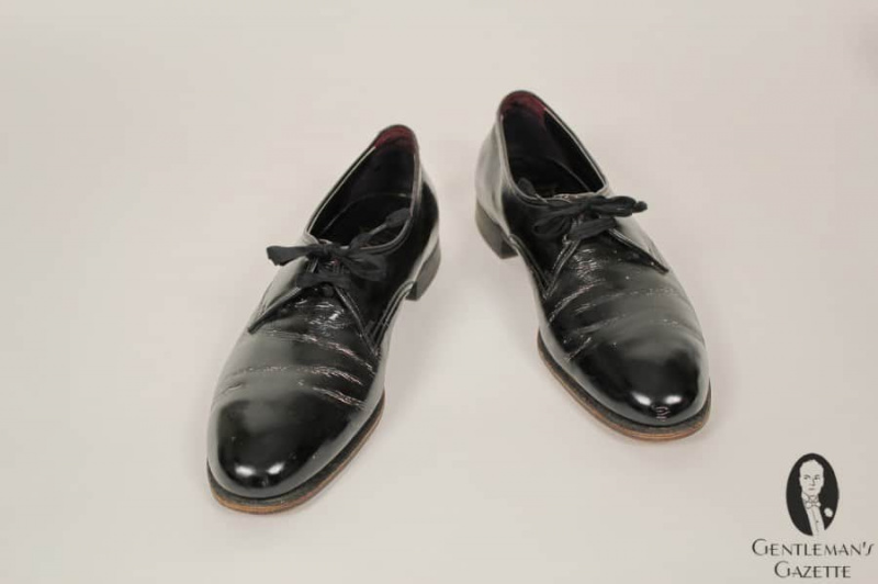 Élégantes chaussures de soirée Florsheim portées par Harry S. Truman
