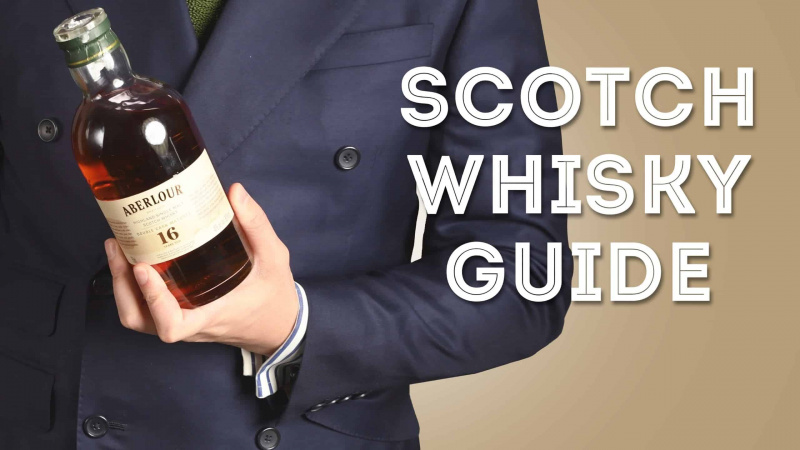 průvodce skotskou whisky v měřítku