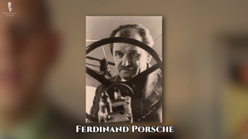 Ferdinand Porsche navrhl