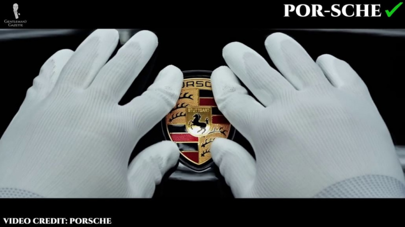 Porsche é pronunciado de forma diferente em todo o mundo, mas a maneira alemã de pronunciá-lo é por-sche.
