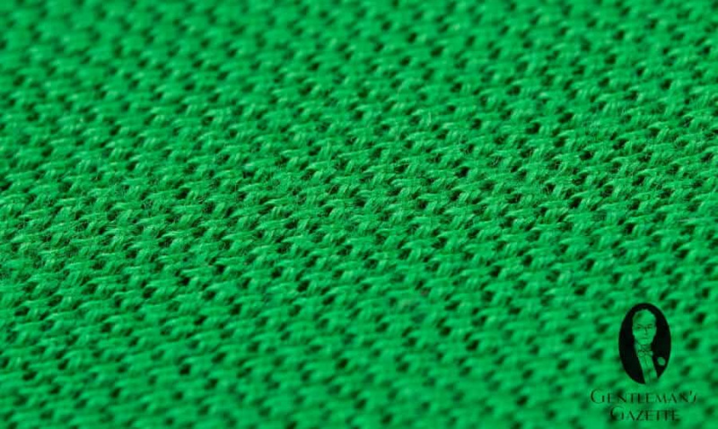 Maille tricotée entièrement en coton piqué