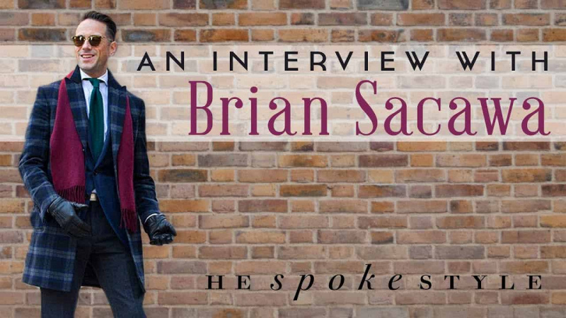 Он је говорио у стилу интервјуа са Брајаном Сакавом
