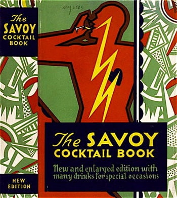 Omslagillustratie uit het Savoy Cocktail Book