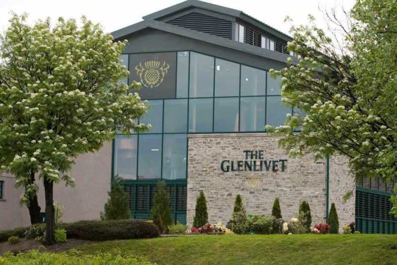 Inauguração real de Glenlivet