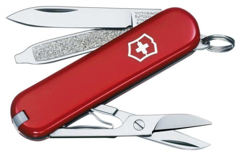 Couteau de poche suisse classique - Il tient dans toutes les petites poches
