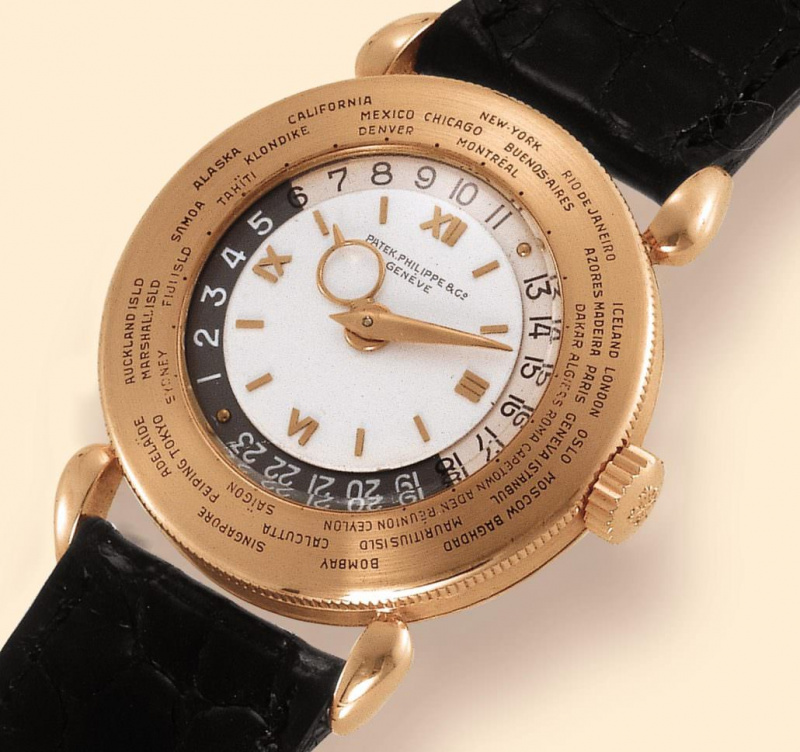 Une montre World Time des années 1940, référence 1415