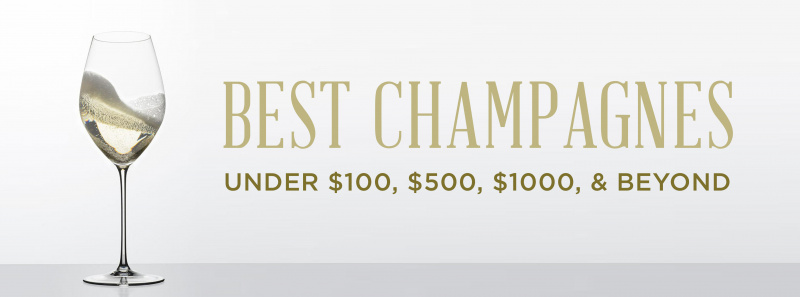 Meilleurs champagnes à moins de 100, 500, 1000 USD et au-delà