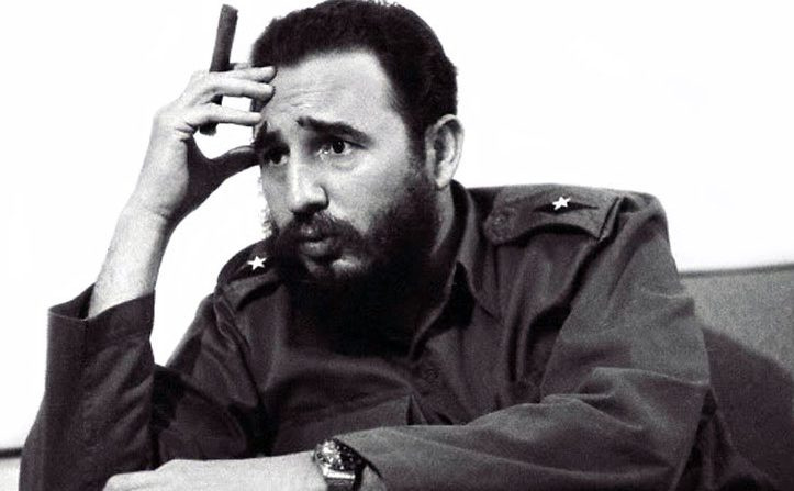 Fidel Castro se svou zemí