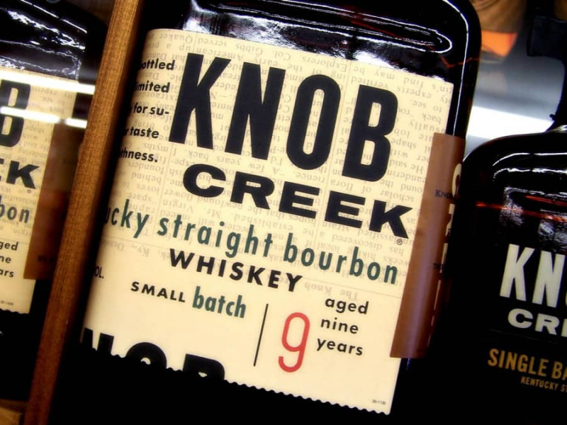 Knob Creek est un autre whisky américain par excellence